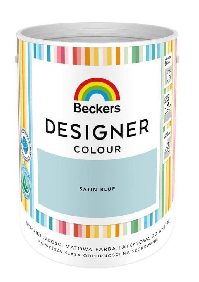 Beckers Designer Colour- farba, Satin Blue, 5l