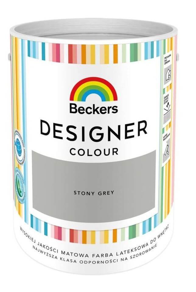 Beckers Designer Colour- farba, Stony Grey, 5l