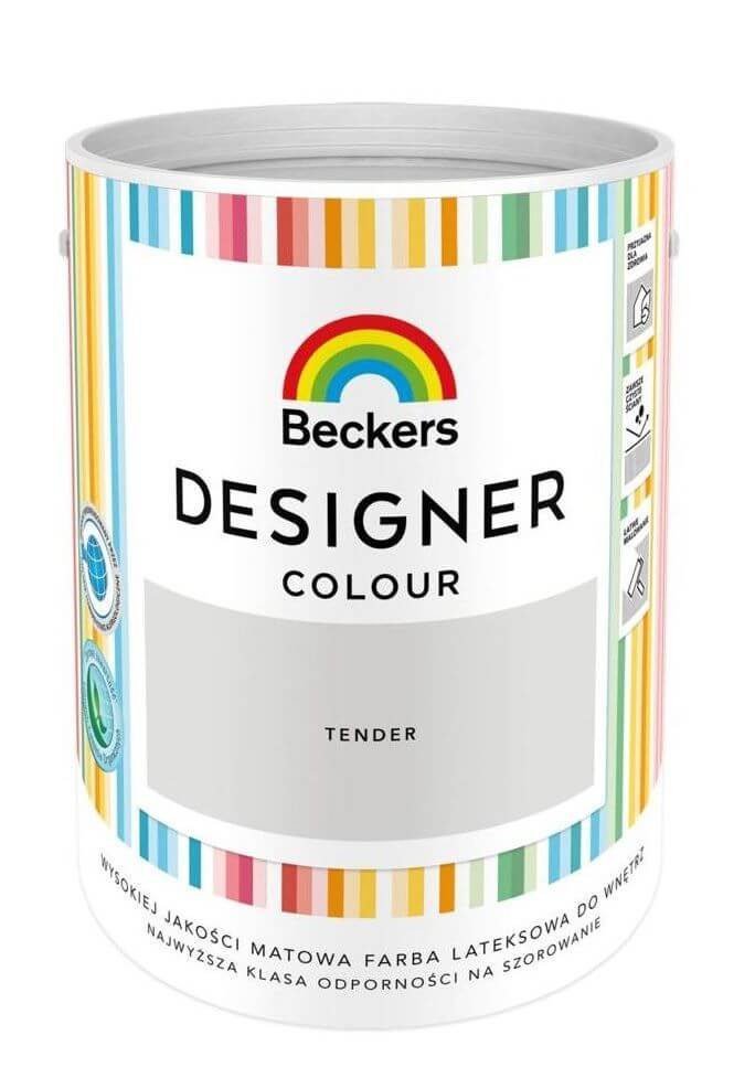 Beckers Farba do ścian i sufitów DESIGNER COLOUR 5 l Tender