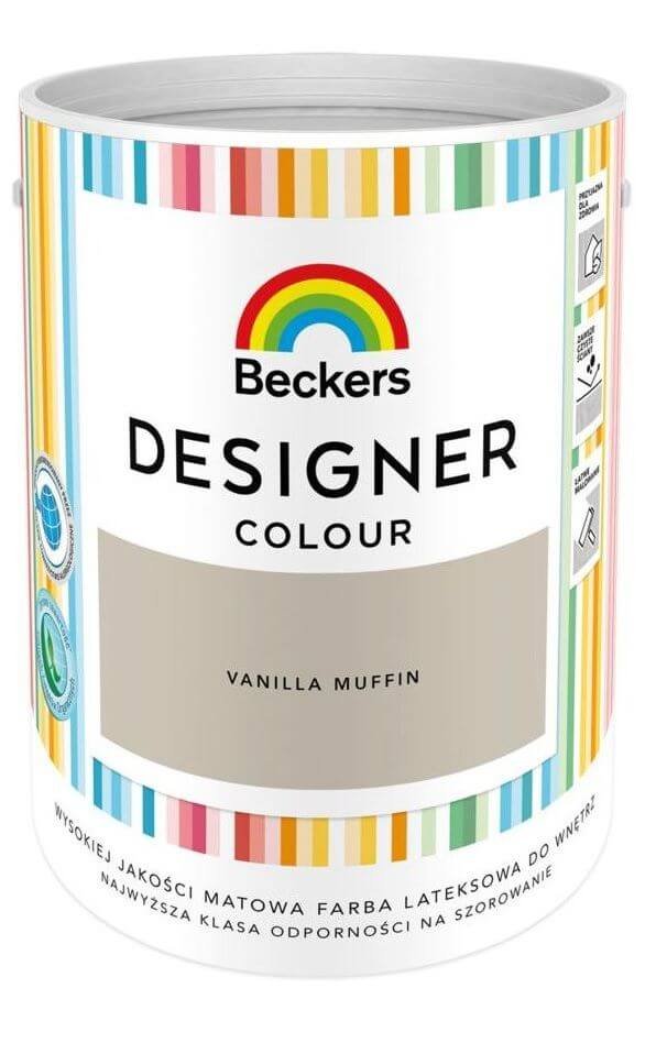 Beckers Emulsja Designer Colour vanilla muffin 5l 68555