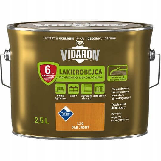 Lakierobejca Dąb Jasny L20 2,5L Vidaron