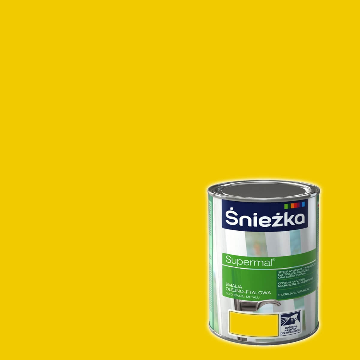 Śnieżka Emalia Supermal żółta 5 l