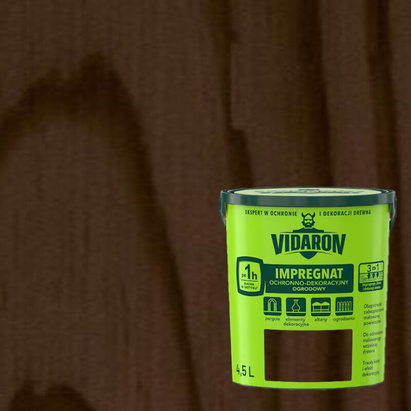 Vidaron Impregnat ogrodowy palisander 4,5 l