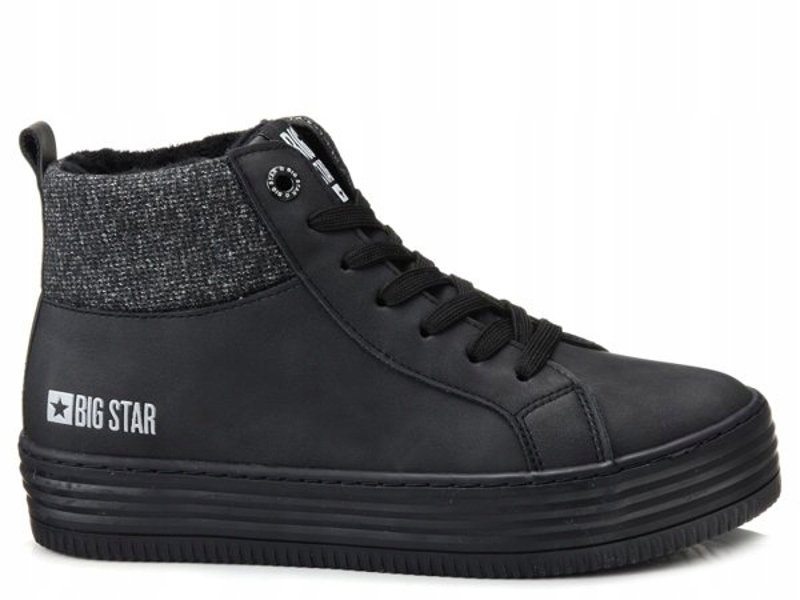 Buty Trampki Damskie Big Star Ii274147 Wysokie 37