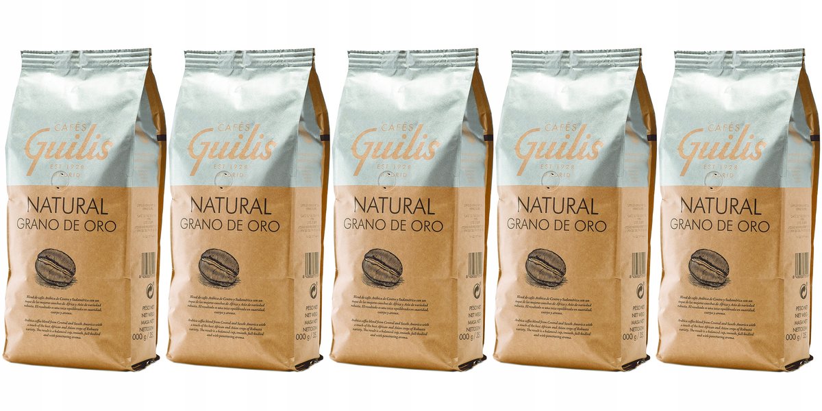 Kawa Ziarnista Cafeś Guilis 5Kg Natural Grano Oro
