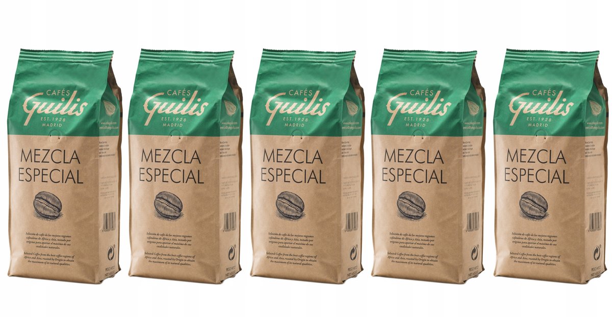 Kawa Ziarnista Mezcla Especial Cafeś Guilis 5*1Kg