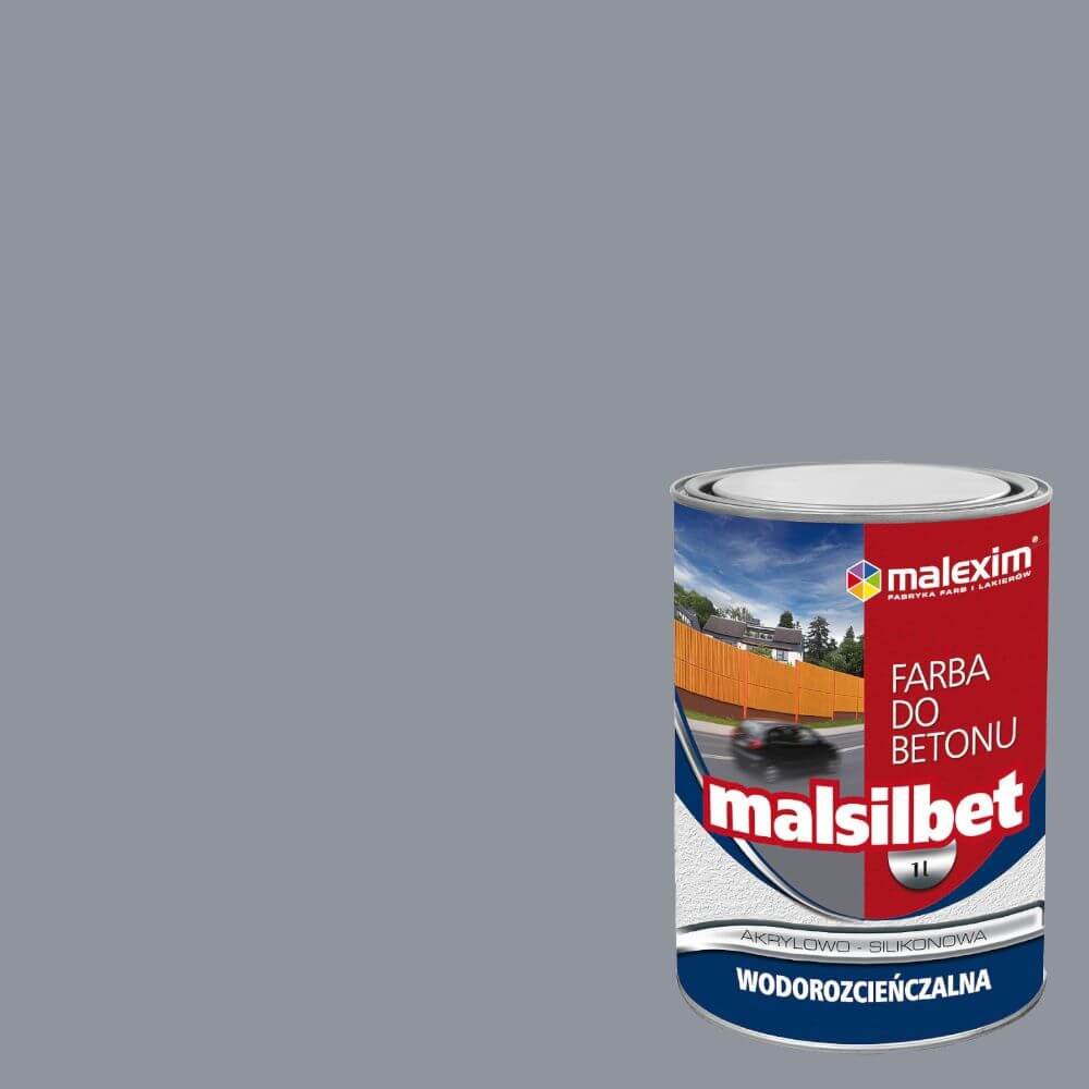 Malexim Farba Malsilbet 1l Szary Jasny MALS(1)
