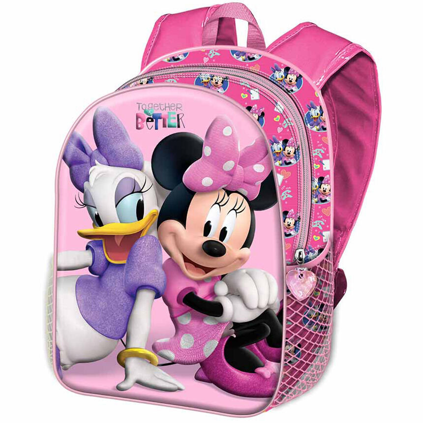 Daisy Duck Sisters-mały plecak 3D, różowy