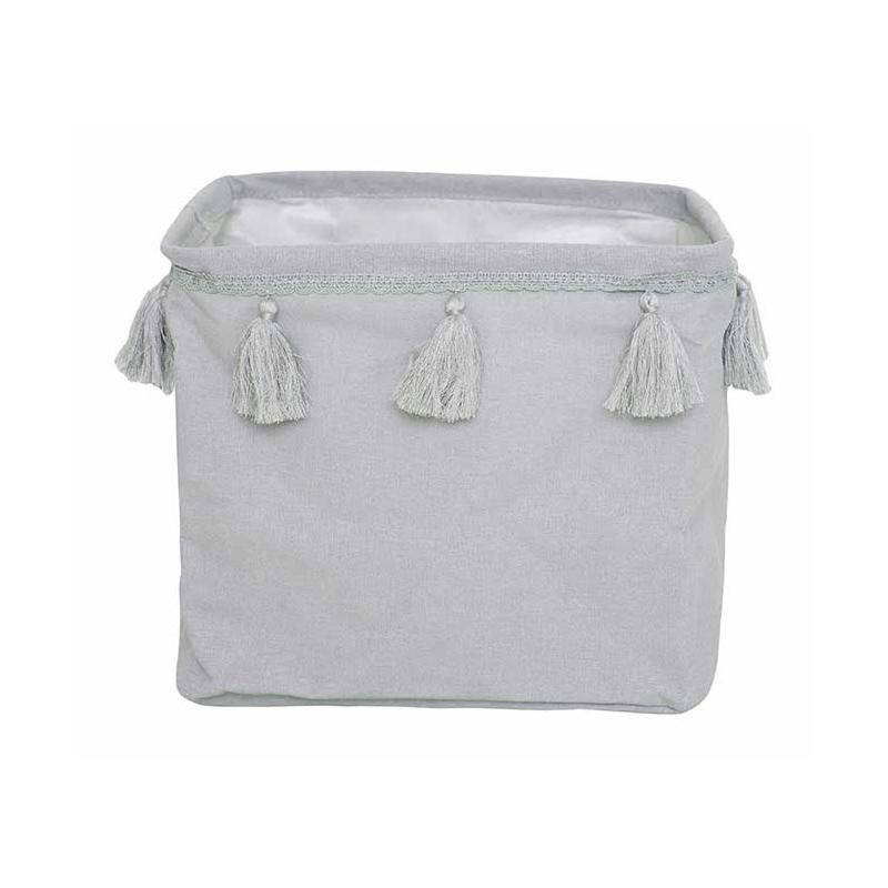 Materiałowy Kosz Na Zabawki- Szary, Jabadabado