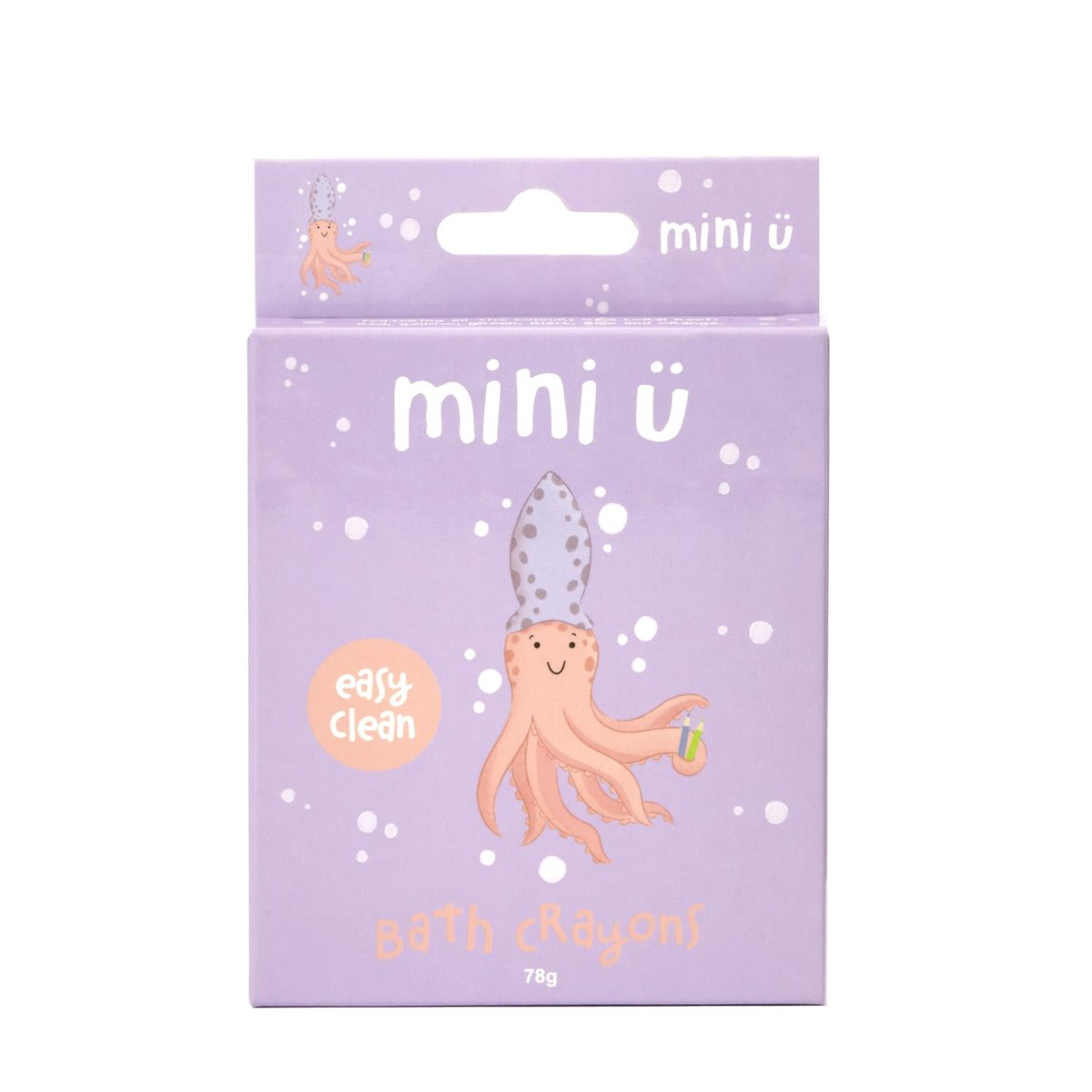 Kolorowe Kredki Do Kąpieli 5 Kolorów  - Mini U