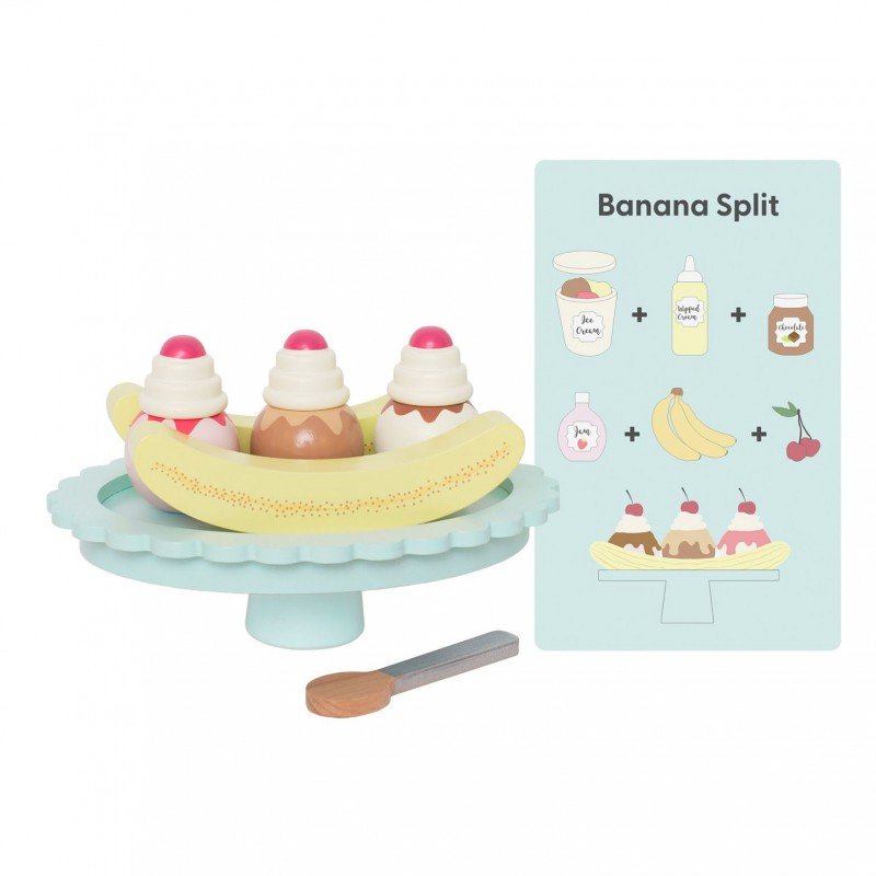 Deser Bananowy- Banana Split Jabadabado