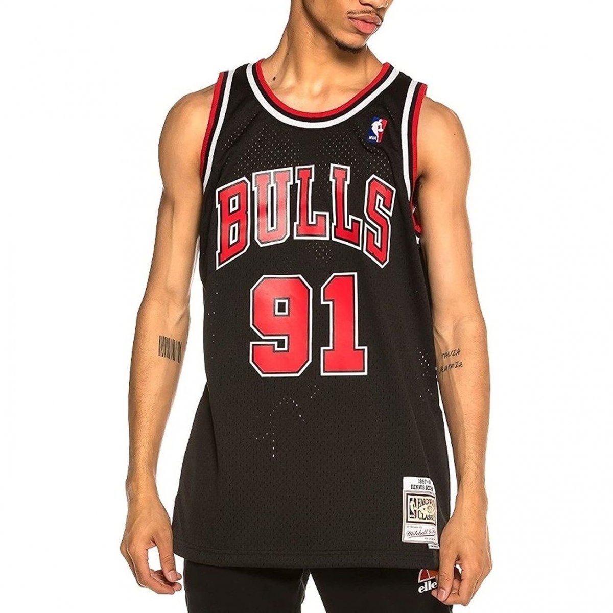 Mitchell & Ness Koszulka Męska Chicago Bulls Nba Swingman Alternate Jersey Bills 97 Dennis Rodman Smjygs18152-Cbublck97Drd S