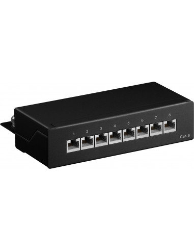 Pro CAT 6 Mini/Desktop Patch Panel 8 Port 4040849961052