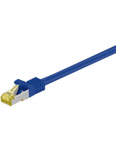 Kabel Lan Patchcord Cat 7 S/ftp niebieski - 7,5m