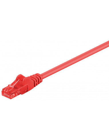 Goobay Cat6 UTP kabel sieciowy (2 X RJ45, 15 m) Czerwony 4040849684517