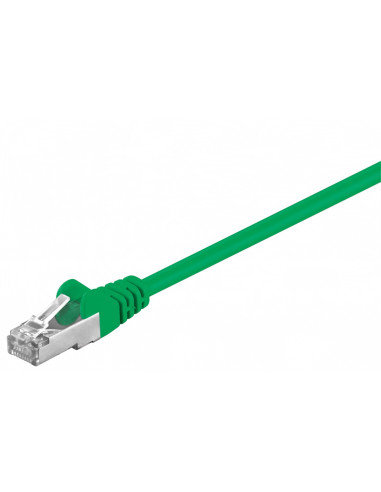 Goobay Wentronic Cat5e FTP (2 X RJ45, 2 m) Zielony kabel sieciowy 4040849501814