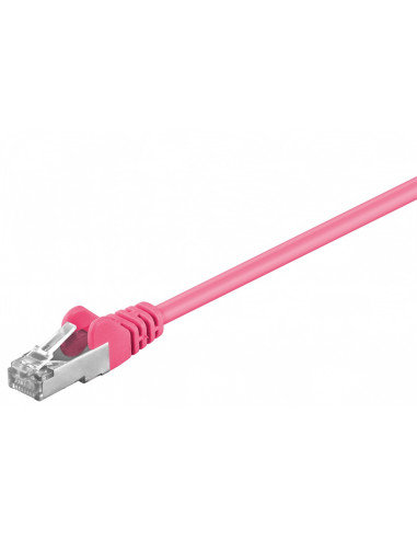 Cat 5E Kabel Łączący, Sf/Utp, Purpurowy - Długość Kabla 0.25 M
