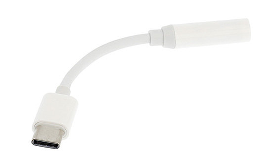 Kabel do słuchawek Audio Jack USB-C 3.5mm Biały 1573-74475_20190401110803