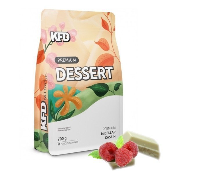 Białko Kfd Premium Dessert  700G Biała Czekolada-Malina