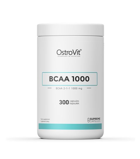 OstroVit Supreme Capsules BCAA 1000mg 300 kaps.