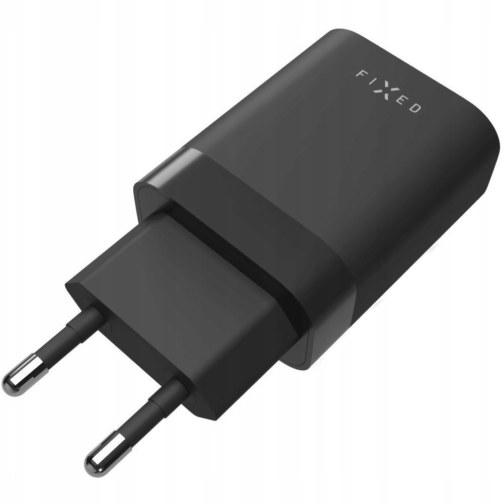 Fixed Ładowarka sieciowa PD Travel Charger, 2x USB-C, 35 W, czarna