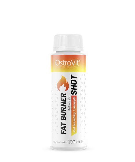 OstroVit, Fat Burner Shot bez kofeiny, 100 ml