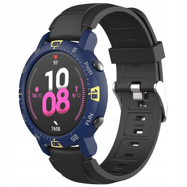 Protect Etui Sikai Case Huawei Watch GT2 42mm, granatowo-szaro-złote 5904538090258