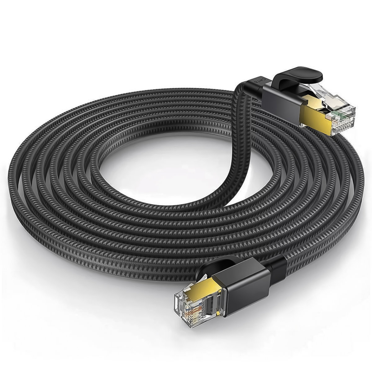 Reagle Płaski Kabel Ethernet Rj45 Cat8 40Gbps 15M Lan