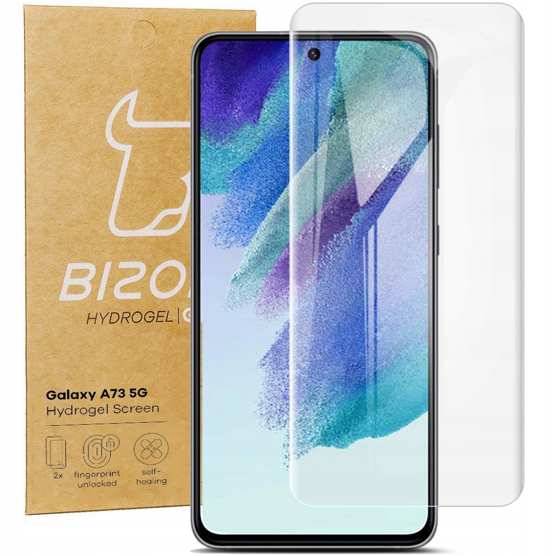 Bizon Folia hydrożelowa na ekran Glass Hydrogel, Galaxy A73 5G, 2 sztuki 5904665398524