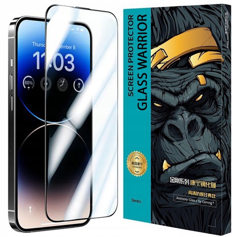Szkło Hartowane - Ekran Benks Do Iphone 14 Pro Max