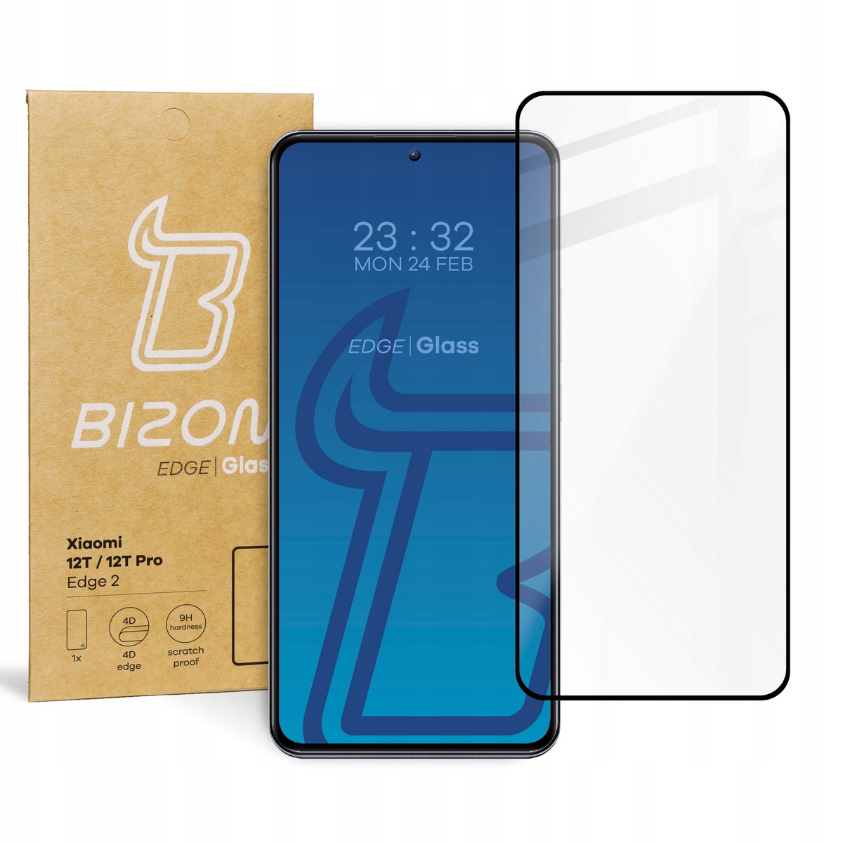 Szkło Hartowane Bizon Glass Do Xiaomi 12T/12T Pro