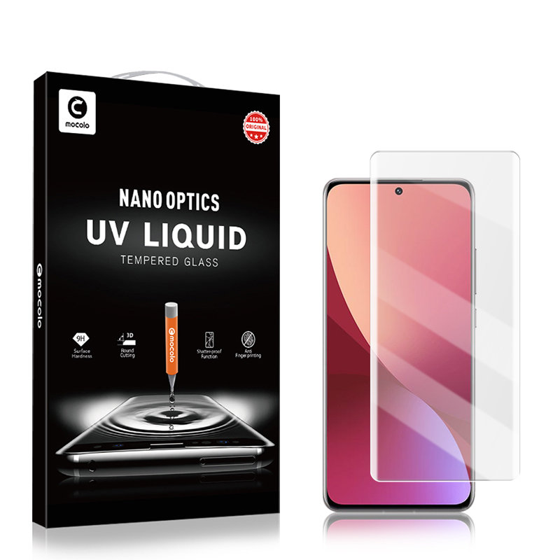 Mocolo Szkło 3D UV Glass do Xiaomi 12/12X, przezroczyste 5904538094621