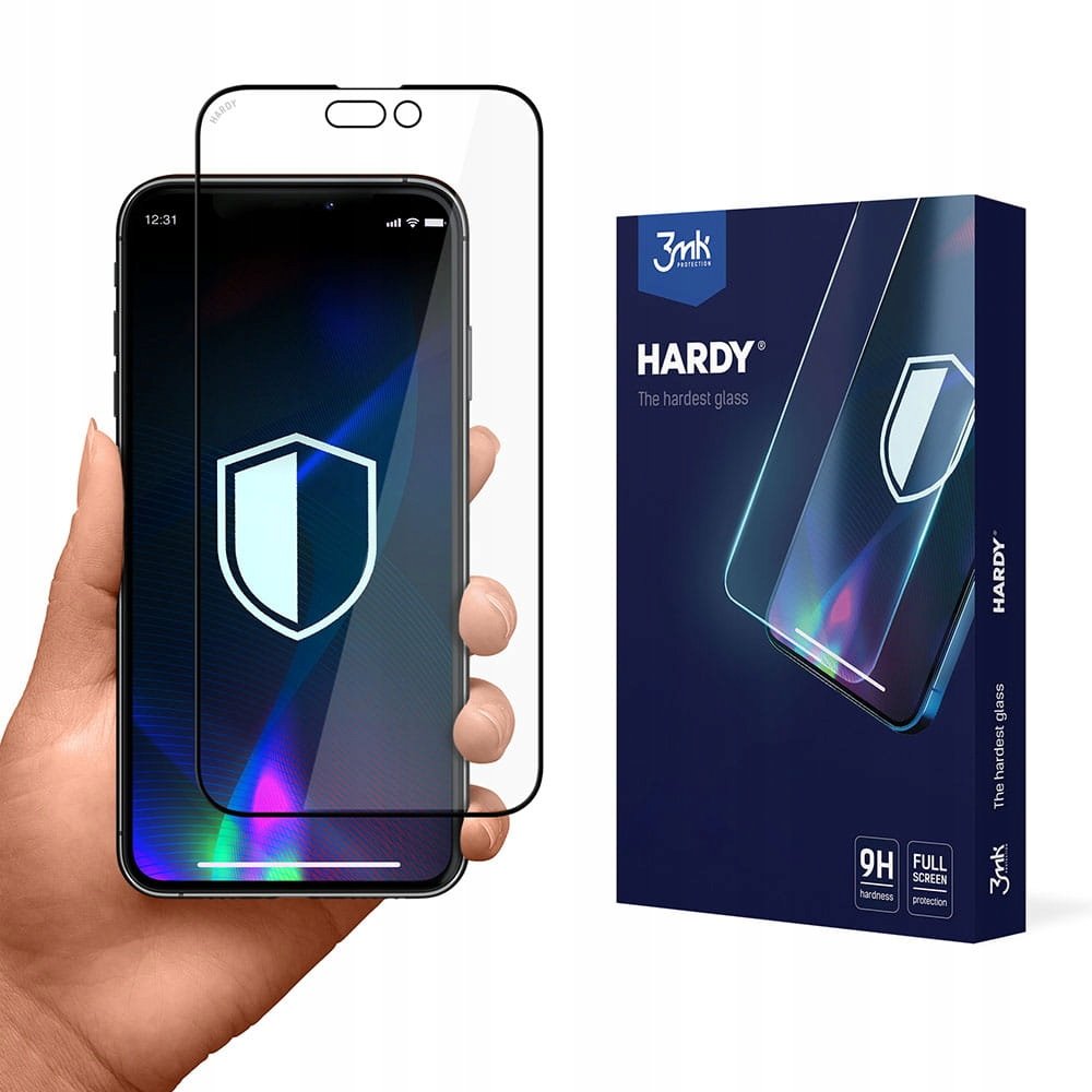 Szkło hartowane 3MK Hardy do Apple iPhone 13 Pro Max/14 Plus