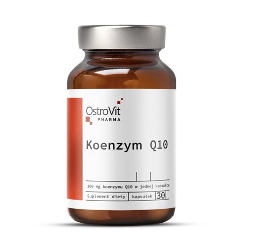 Ostrovit Koenzym Q10 (Ubichinon, Antyoksydant) 30 Kapsułek