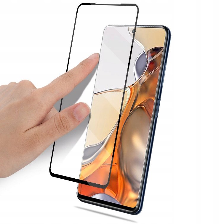 Mocolo Szkło hartowane TG+ Full Glue Xiaomi 11T 5G / 11T Pro 5G, czarne 5904538094348
