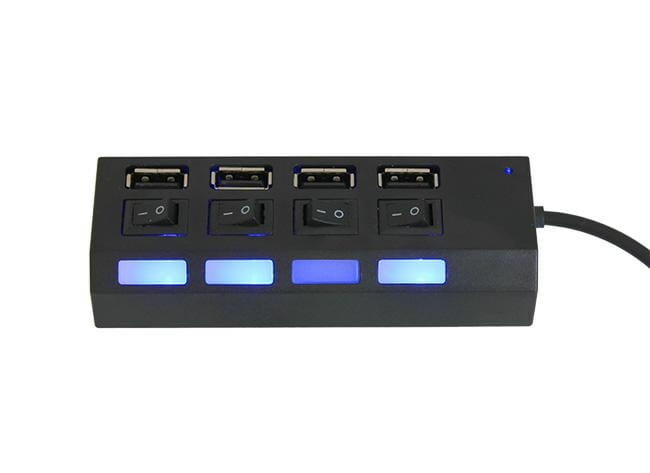 ATL AK228A Hub 4xusb aktywny z wyłącznikami AK228A