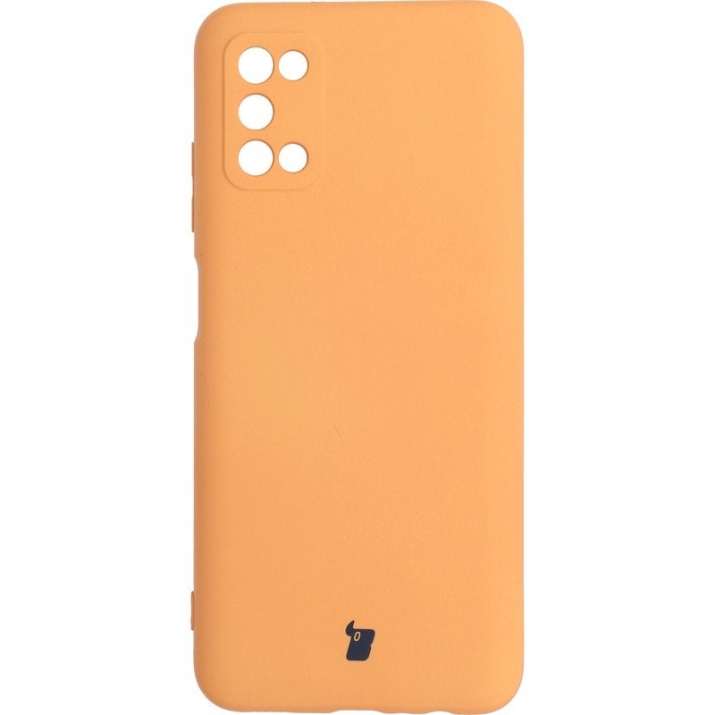 Bizon Etui Case Silicone Galaxy A03S pomarańczowe BCSGAA03SOR