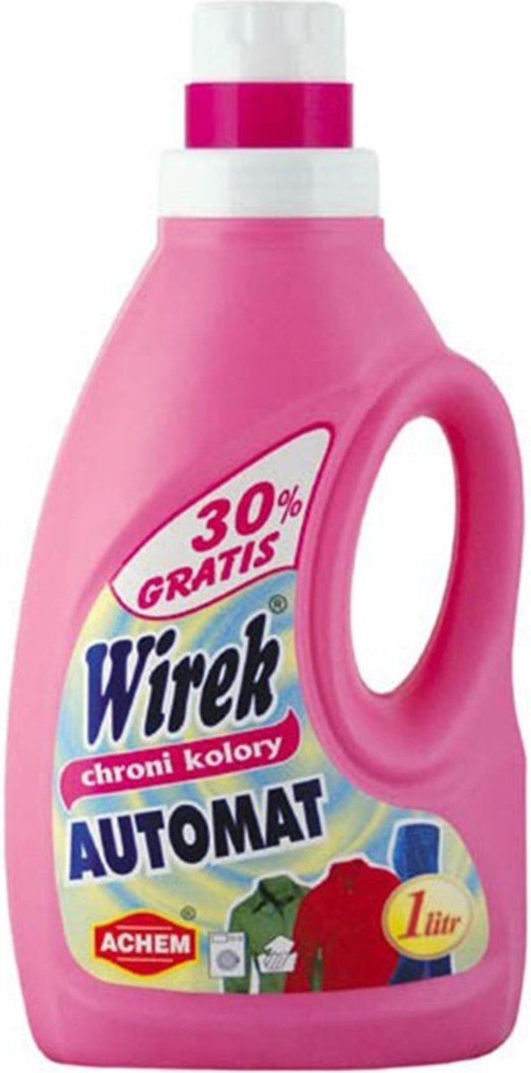 Wirek Płyn do prania automat do koloru 1L (411865)