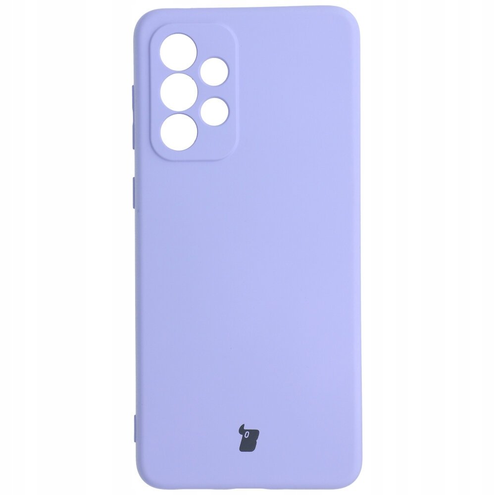 Bizon Etui Case Silicone Galaxy A53 5G jasnofioletowe BCSGALA535GLPU