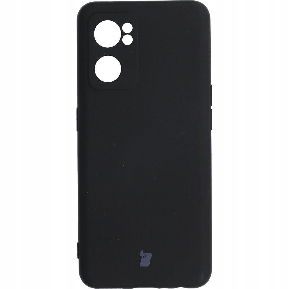 Bizon Etui Case Silicone Oppo Reno 7 5G czarne BCSOPR75GBK