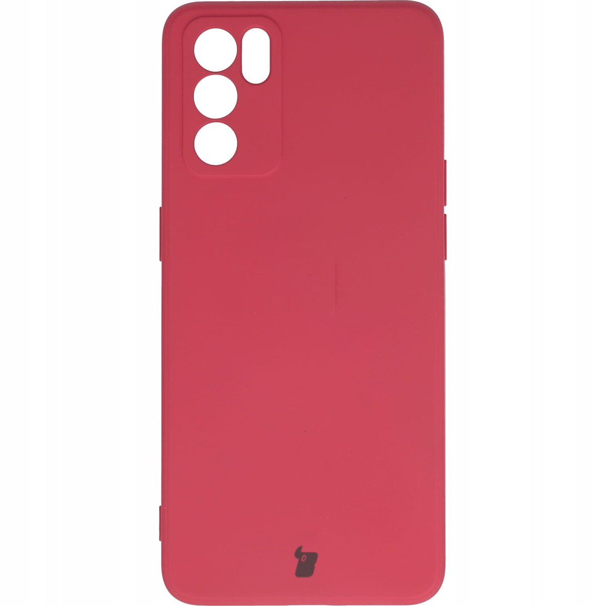 Bizon Etui Case Silicone Oppo Reno 6 5G ciemny róż BCSOPR65GRR