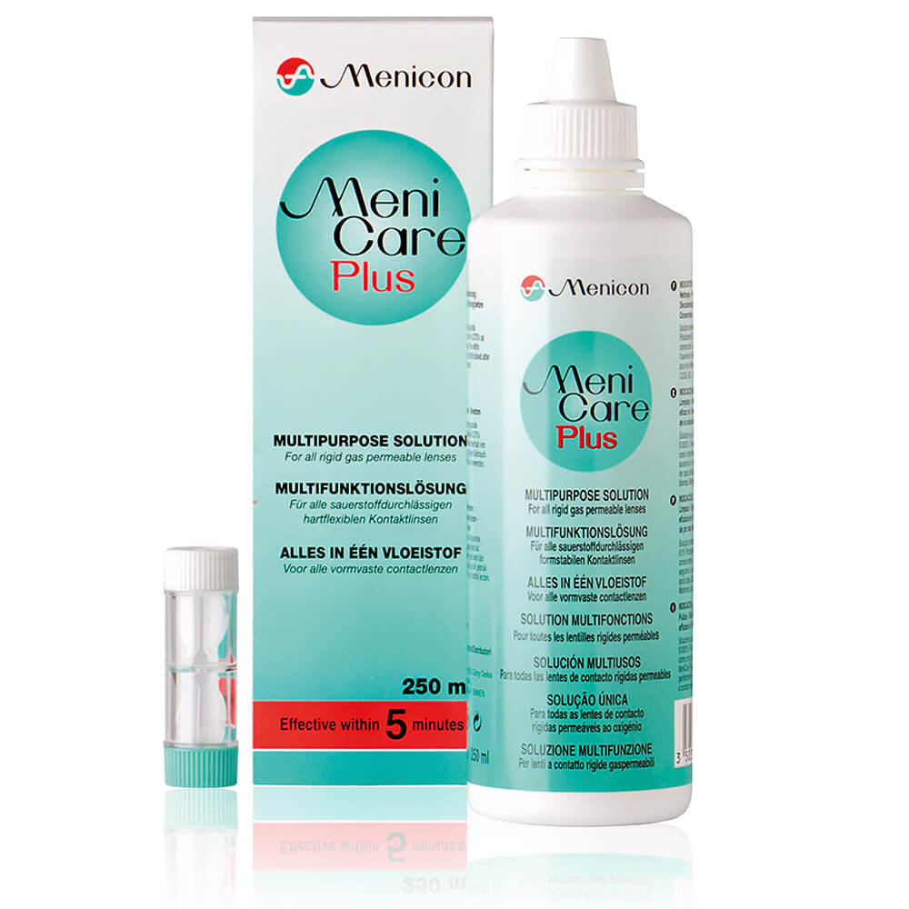 Menicon, Płyn do soczewek twardych Menicare Plus 250ml