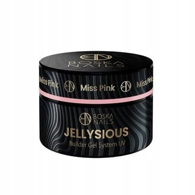 Boska Nails, Żel do paznokci Jellycious Builder Miss Pink