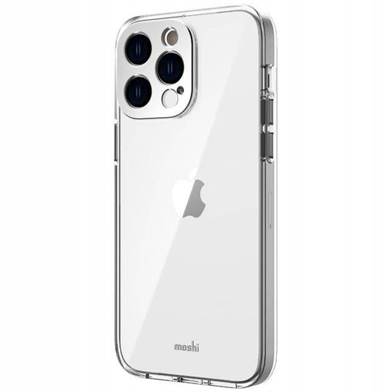 Etui MOSHI iGlaze do iPhone 14 Pro Max Przezroczysto-srebrny