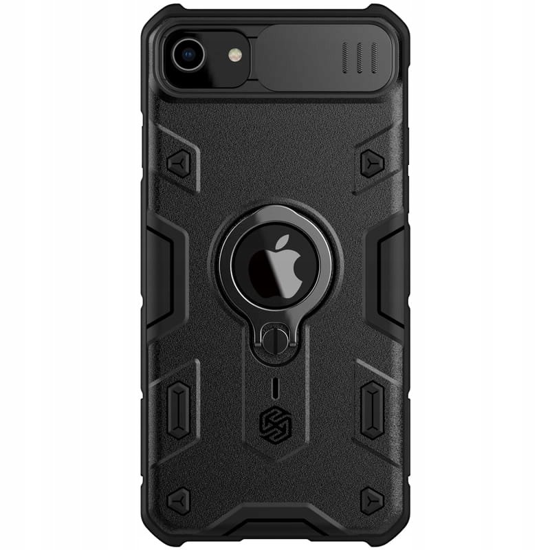 Nillkin Etui CamShield Armor Case iPhone SE 2022/2020, 8/7, czarne