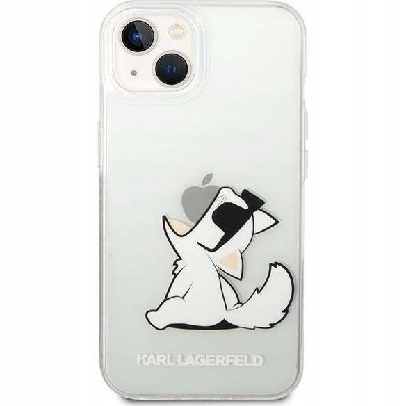 Etui Karl Lagerfeld Choupette Eat na Apple iPhone 14 (KLHCP14SCFNRC) przezroczysty
