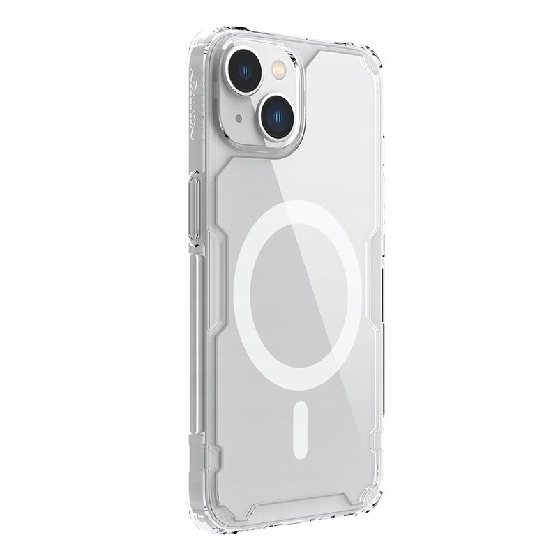 Nillkin Nature Pro Magnetic Case etui iPhone 14 magnetyczny pokrowiec MagSafe przezroczysty