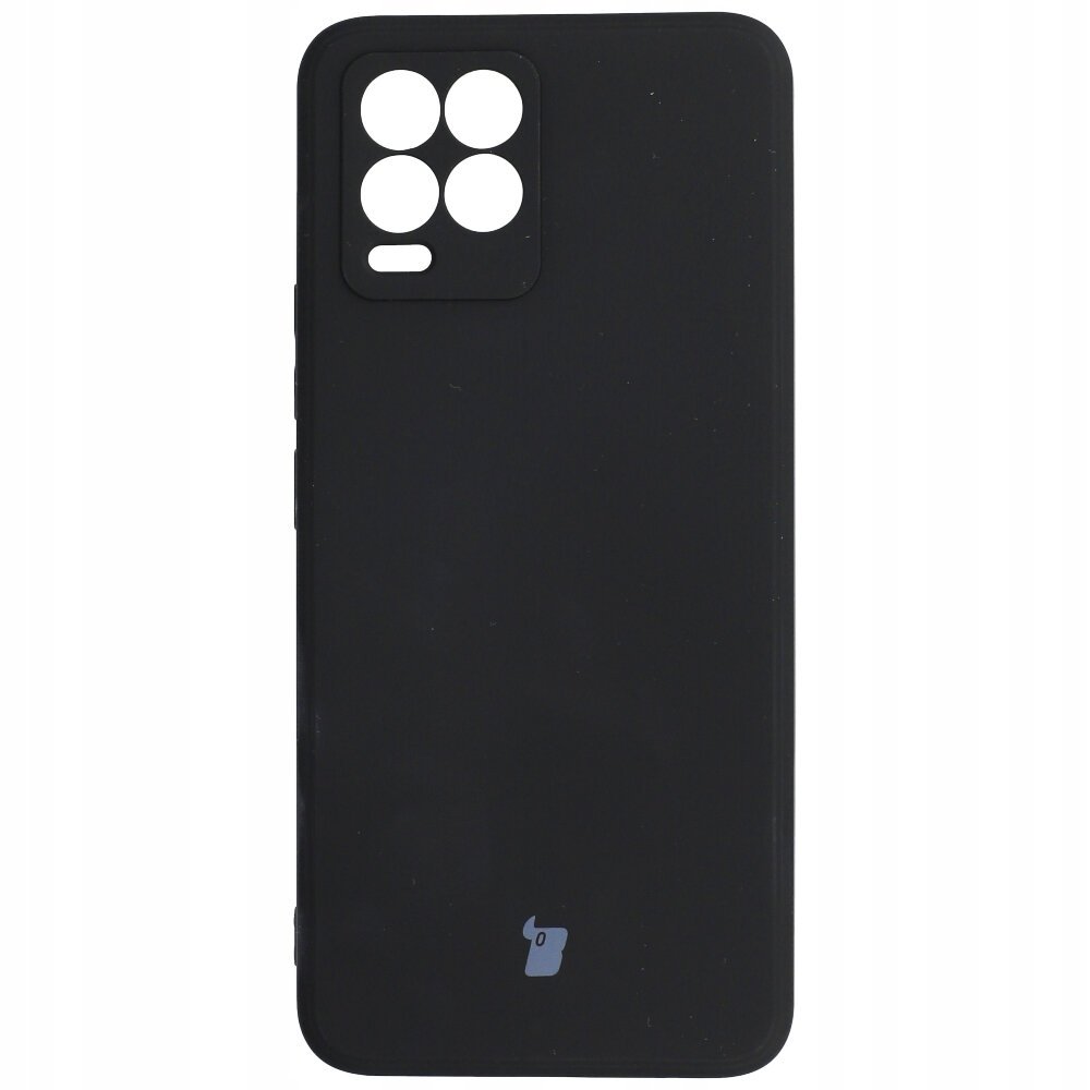 Bizon Etui Case Silicone Realme 8 / 8 Pro czarne BCSRE8/8PBK