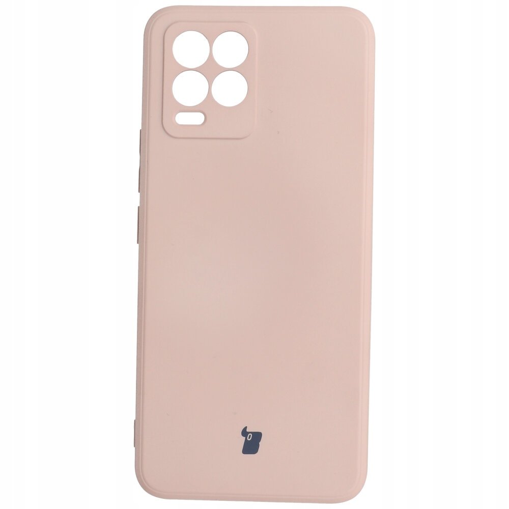 Bizon Etui Case Silicone Realme 8 / 8 Pro jasnoróżowe BCSRE8/8PLPN