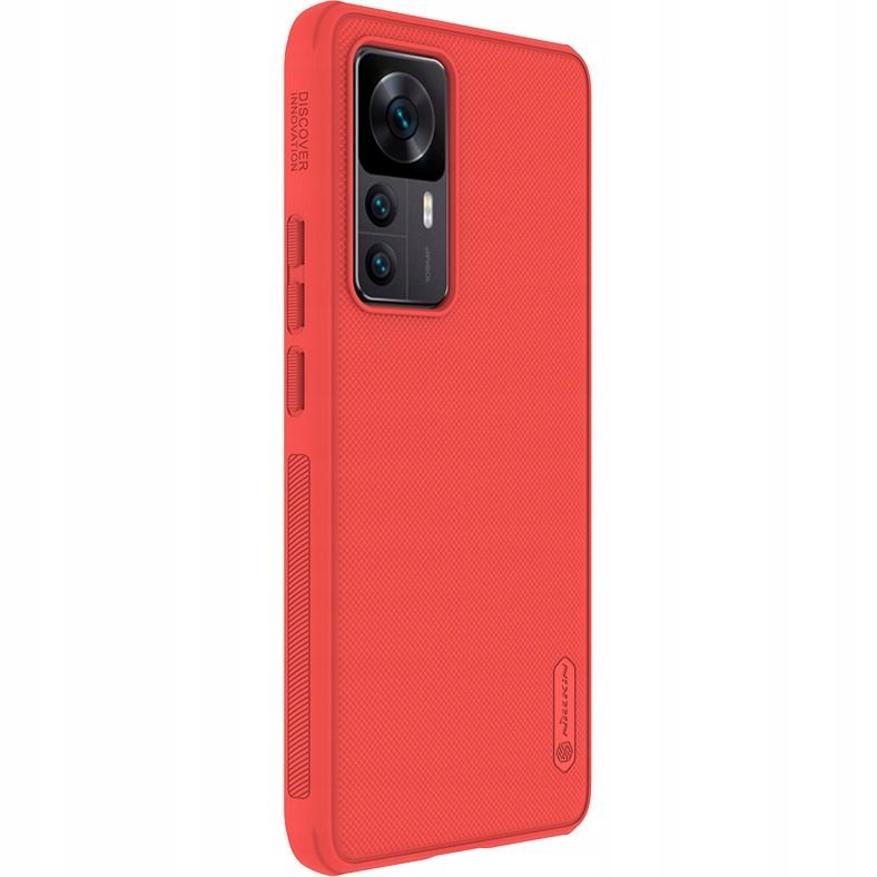 Nillkin Etui Super Frosted Shield Pro do Xiaomi 12T czerwone
